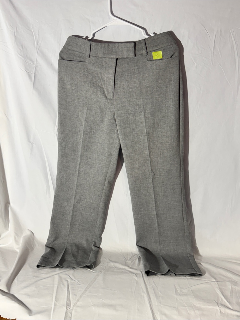 LOFT Gray Bootcut Dress Pants